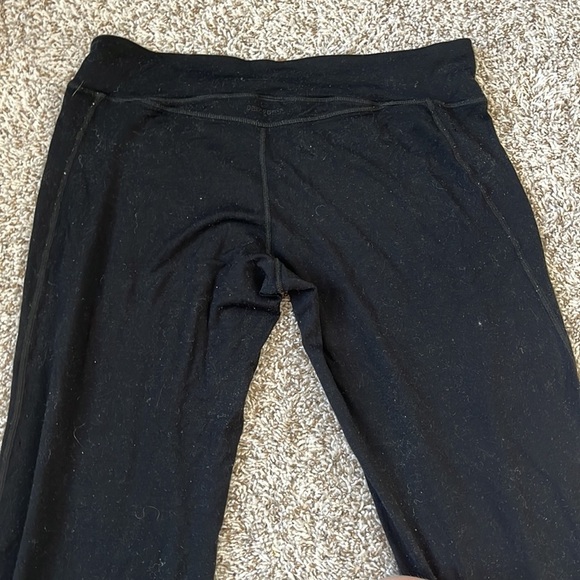 Patagonia Merino Wool Flare Pants Black Size Large - Picture 7 of 8